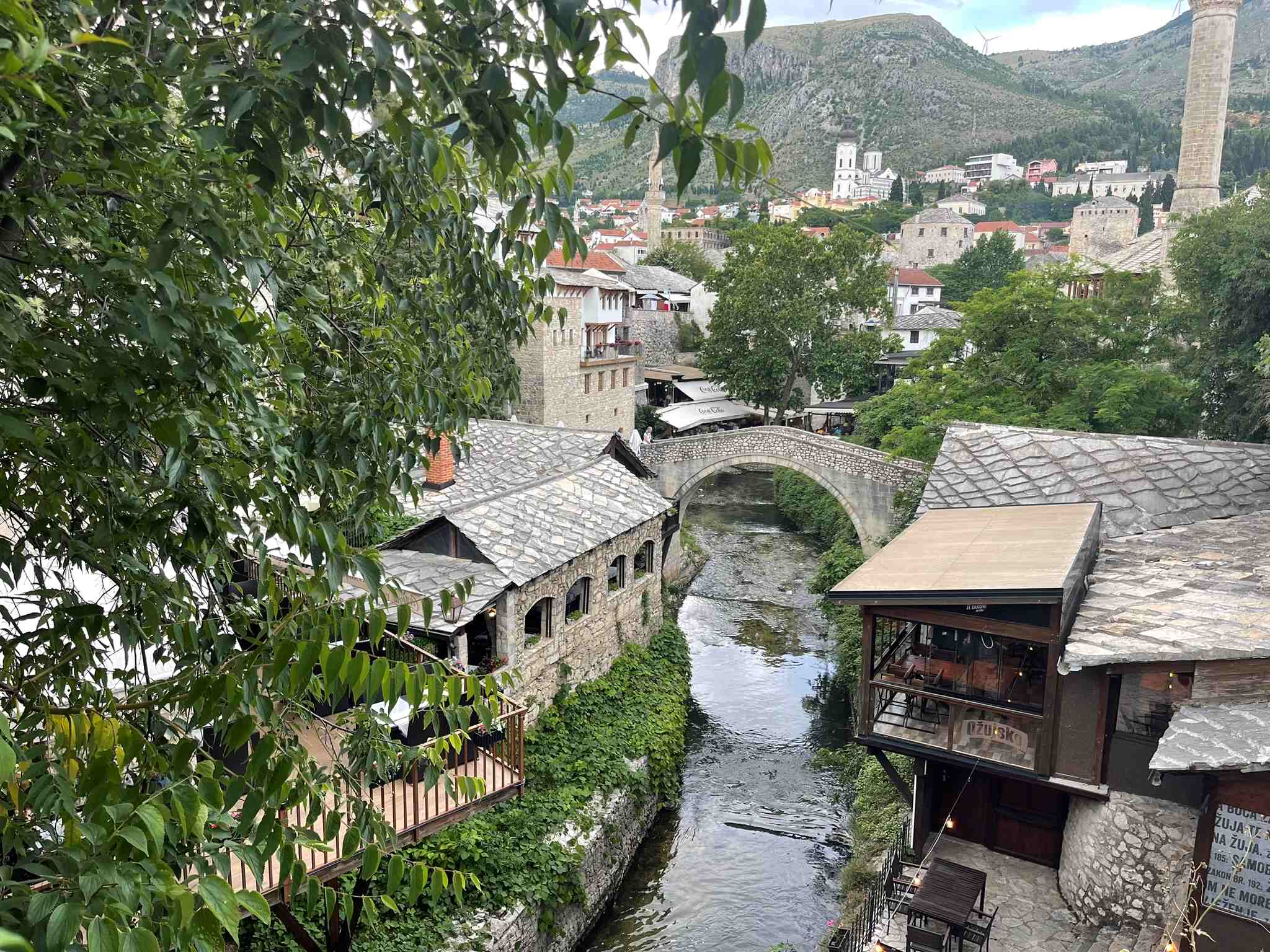 Mostar Day Trip from Dubrovnik; Mostar in Bosnia. not Waterfalls